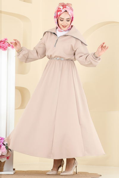 T.E.G. - Dress 8008TEG847-MS Stone - 410786