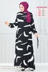 Dress 800OZN1046-MS Black - Thumbnail