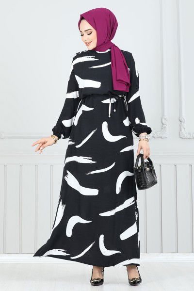 O.Z.N. - Dress 800OZN1046-MS Black