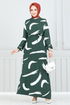 Dress 800OZN1046-MS Emerald - Thumbnail