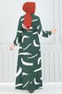 Dress 800OZN1046-MS Emerald - Thumbnail