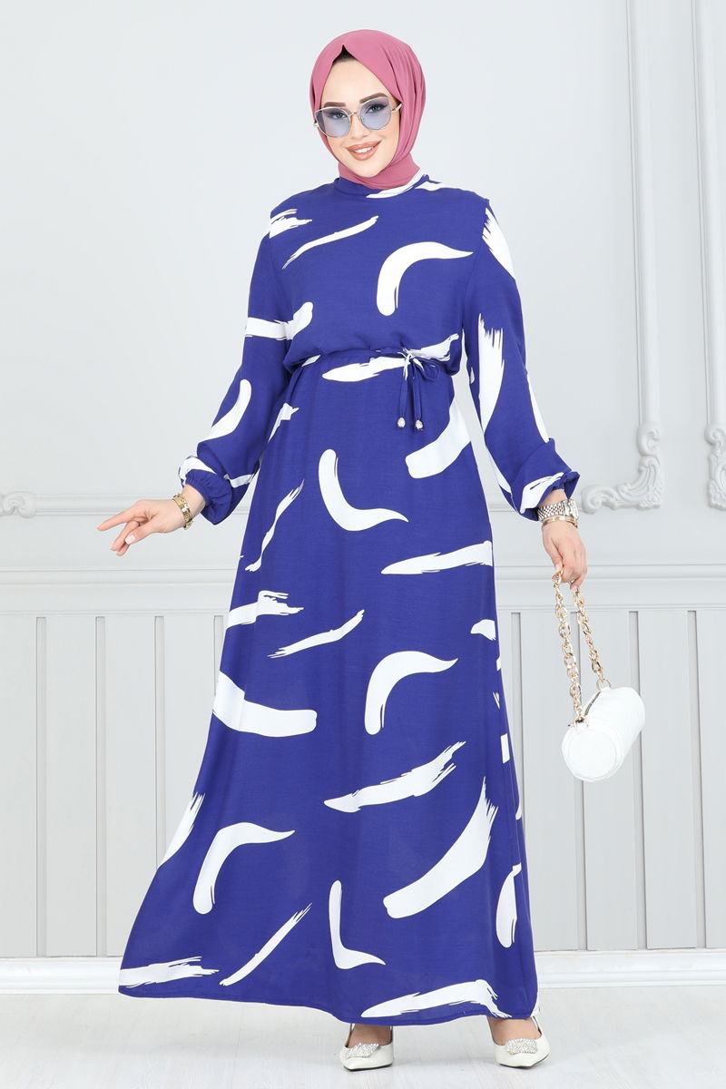 Dress 800OZN1046-MS Saxe