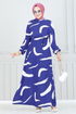 Dress 800OZN1046-MS Saxe - Thumbnail