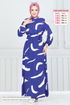 Dress 800OZN1046-MS Saxe - Thumbnail