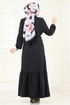 Dress 801OZN1046-MS Black - Thumbnail