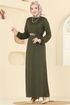 الفستان اخضر عفني 8020UZ662-MS - Thumbnail