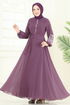 Dress 8022AB368-MS Dark Lilac - Thumbnail