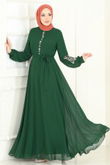 A.B. - Dress 8022AB368-MS Emerald