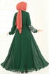 Dress 8022AB368-MS Emerald - Thumbnail
