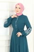 Dress 8022AB368-MS Petroleum - Thumbnail