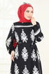 Dress 802OZN1046-MS Black - Thumbnail