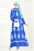 Dress 802OZN1046-MS Saxe - Thumbnail