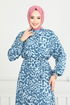 Dress 803OZN1046-MS Indigo - Thumbnail