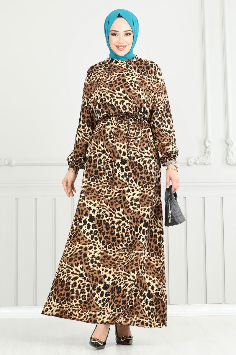 Dress 803OZN1046-MS Leopard