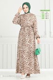 O.Z.N. - Dress 803OZN1046-MS Light Brown