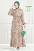 Dress 803OZN1046-MS Light Brown - Thumbnail