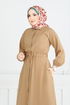 Dress 805OZN1046-MS Latte - Thumbnail
