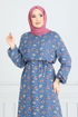 Dress 807OZN1046-MS Indigo - Thumbnail