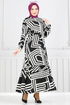 Dress 811OZN1046-MS Vision&Black - Thumbnail