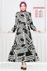 Dress 811OZN1046-MS Vision&Black - Thumbnail