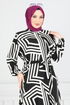 Dress 811OZN1046-MS Vision&Black - Thumbnail