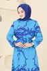 Dress 812OZN1046-MS Blue - Thumbnail