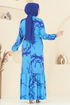 Dress 812OZN1046-MS Blue - Thumbnail