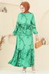 Dress 812OZN1046-MS Green - Thumbnail