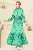 O.Z.N. - Dress 812OZN1046-MS Green