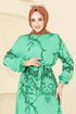 Dress 812OZN1046-MS Green - Thumbnail