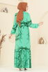 Dress 812OZN1046-MS Green - Thumbnail