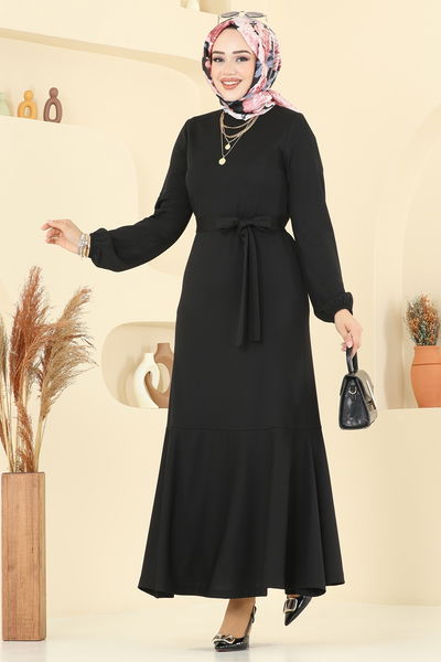 A.B. - الفستان أسود 8133AB368-MS - 394285