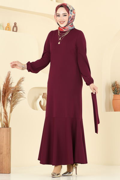A.B. - Dress 8133AB368-MS Burgundy - 394279