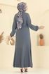 Dress 8133AB368-MS Gray - Thumbnail