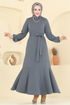 الفستان رمادي 8133AB368-MS - Thumbnail