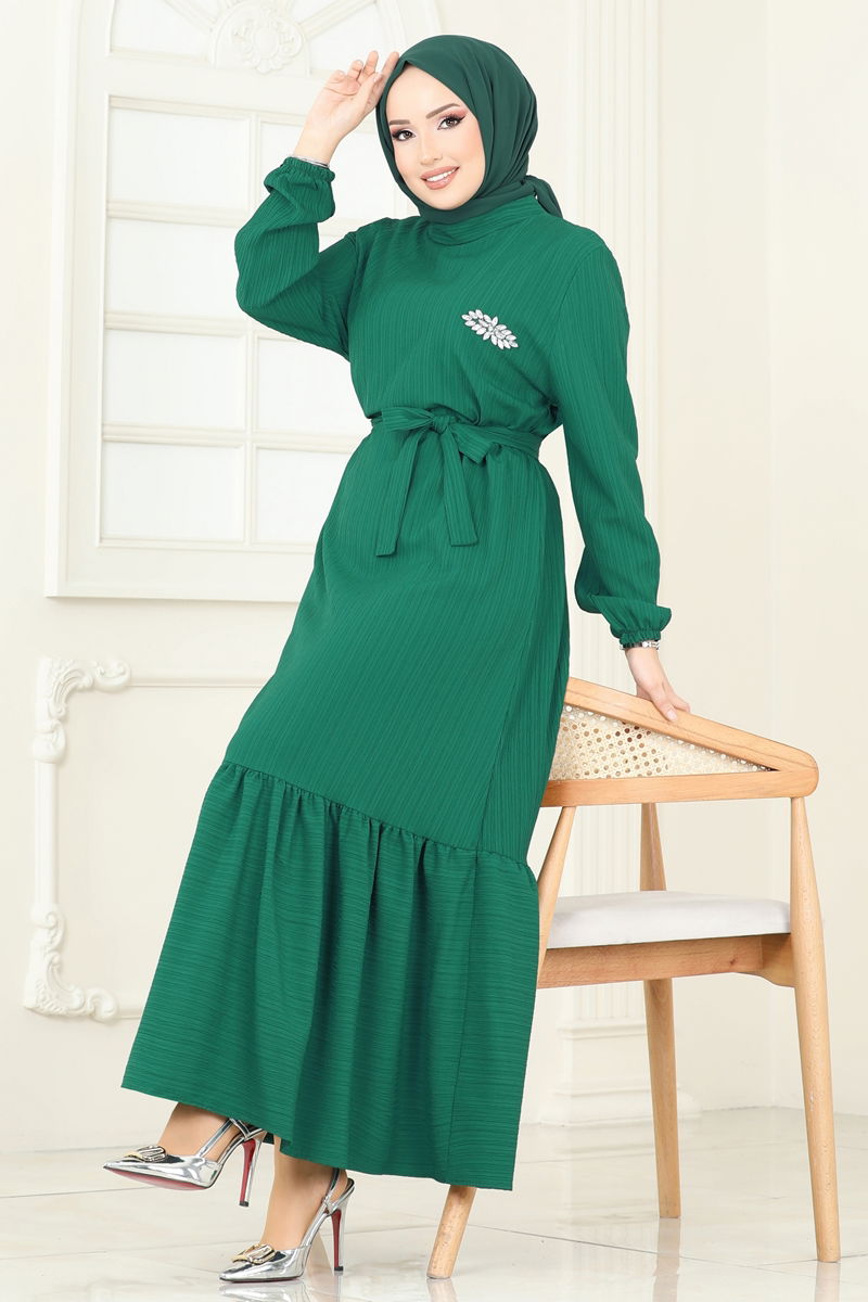 Dress 813OZN1046-MS Emerald