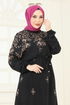 Dress 819OZN1046-MS Black - Thumbnail