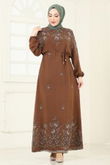 O.Z.N. - Dress 819OZN1046-MS Brown