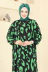 Dress 820OZN1046-MS Green - Thumbnail