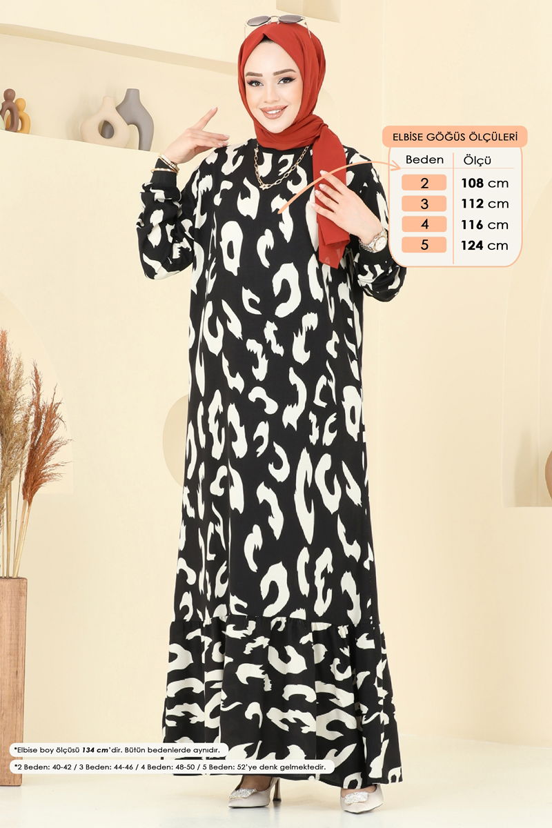 الفستان بيج 820OZN1046-MS