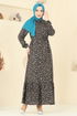 Dress 822OZN1046-MS Brown - Thumbnail