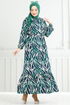 Dress 825OZN1046-MS Green - Thumbnail