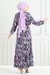 Dress 825OZN1046-MS Lilac - Thumbnail