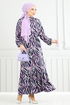 Dress 825OZN1046-MS Lilac - Thumbnail