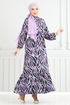 Dress 825OZN1046-MS Lilac - Thumbnail