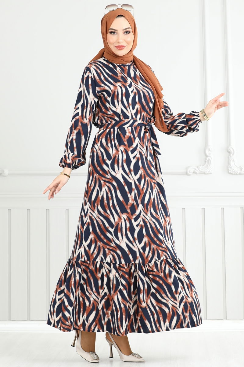 Dress 825OZN1046-MS Tan