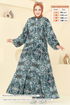 Dress 832OZN1046-MS Petroleum - Thumbnail
