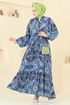 Dress 832OZN1046-MS Saxe - Thumbnail