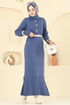 Dress 8362KL398-MS Indigo - Thumbnail