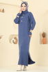 الفستان ازرق 8362KL398-MS - Thumbnail